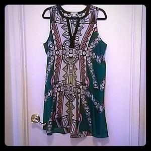 Multi patterned dress